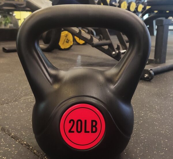 ​Wide Grip 3-Piece Kettlebell Exercise Fitness Weight Set, I...