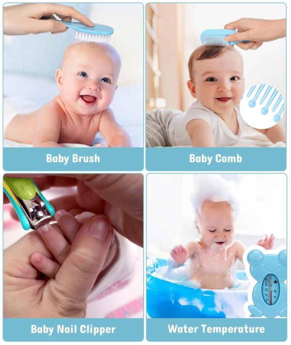 Baby Healthcare and Grooming Kit, Electric Safety Nail Trimm...