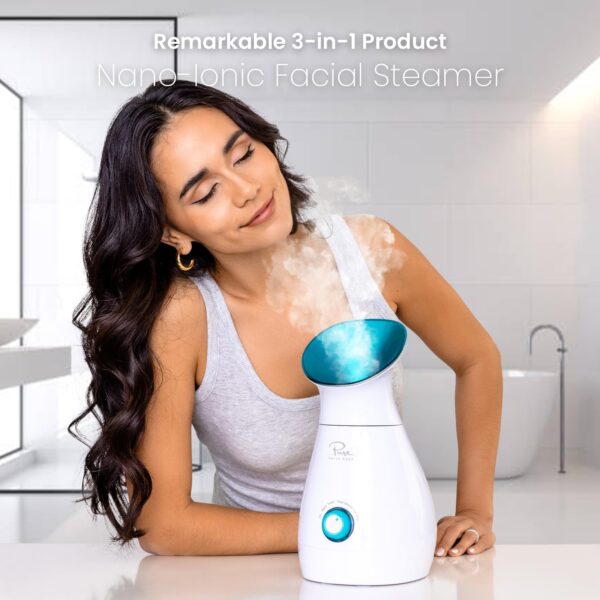 Pure Daily Care NanoSteamer Large 3-in-1 Nano Ionic Facial S...