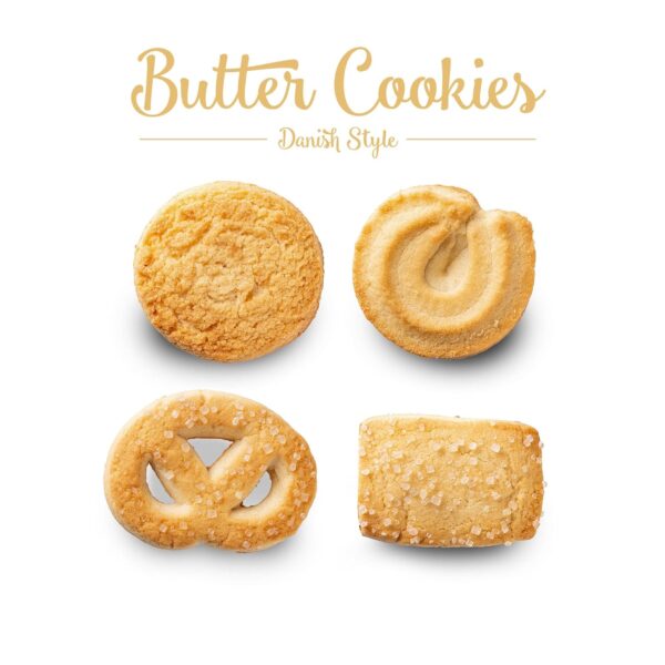 Mattigan's Butter Cookies Traditional Danish Style Cookie As...