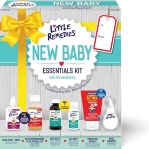 Little Remedies, New Baby Essentials Kit, 6 Newborn Essentia...