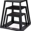 Rage Fitness Steel Plyo Box 12-18-24 Inch High Anti-Slip Pre...