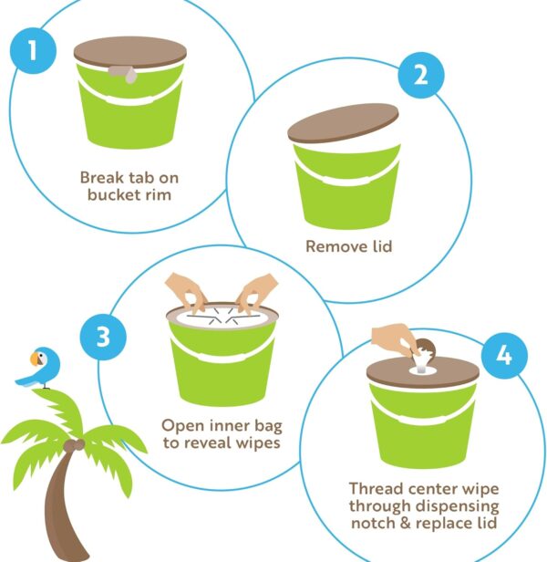Be Purposeful Cleaning Wipes, All Purpose & Baby & Safe Hous...