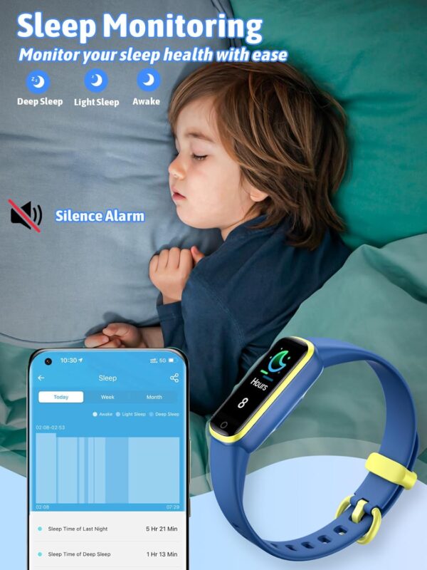 Kids Fitness Tracker,Fitness Watch Waterproof Activity Track...