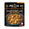 Peak Refuel Chicken Coconut Curry | Freeze Dried Backpacking...