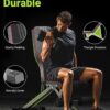 Yoleo Adjustable Weight Bench for Full Body Workout; Foldabl...