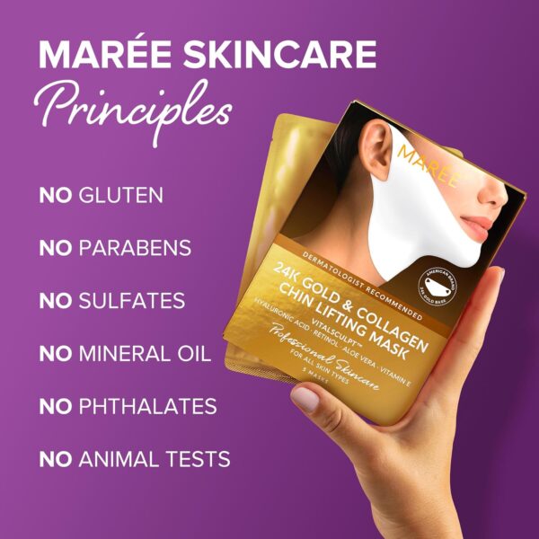 MAREE Collagen Facial Mask with Hyaluronic Acid - Hydrating ...