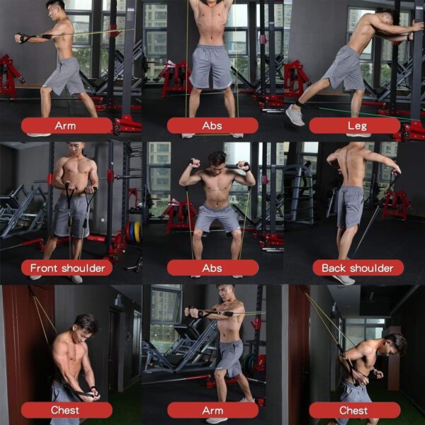 WHATAFIT Resistance Bands, Exercise Bands，Resistance Bands f...