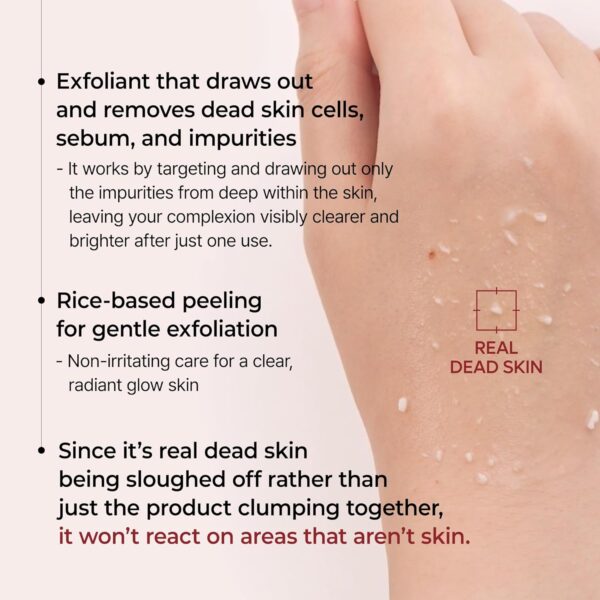Peel Shot Glow White Rice Peeling Ampoule, Soft Exfoliating ...