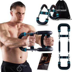 HOTWAVE Twister Arm Exerciser,Adjustable Spring Workout Bar,...