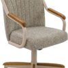 Chromcraft Douglas Set of Casual Dining Chairs Classic Swive...