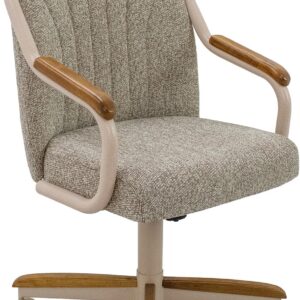 Chromcraft Douglas Set of Casual Dining Chairs Classic Swive...