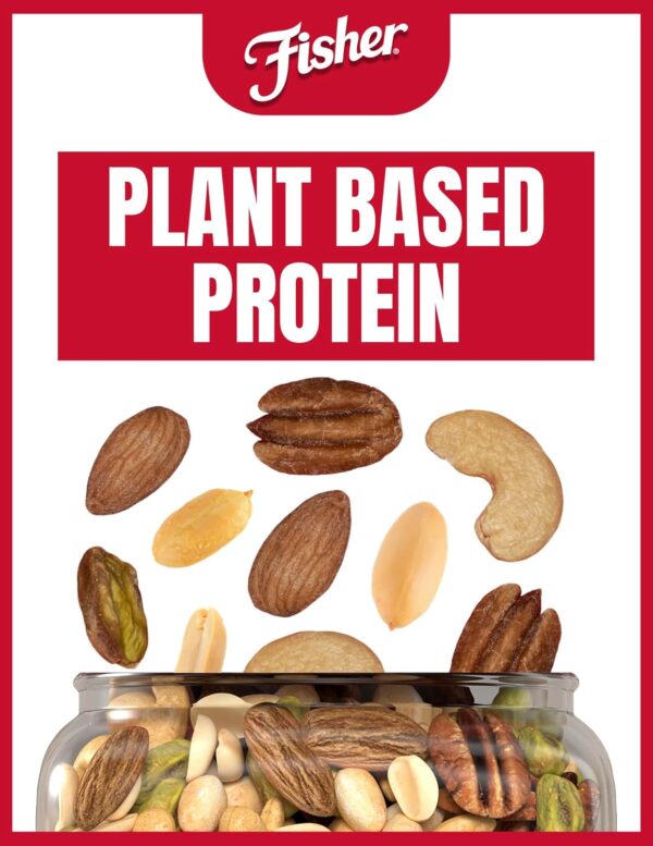 Fisher Oven Roasted Never Fried Mixed Nuts with Peanuts, 24 ...