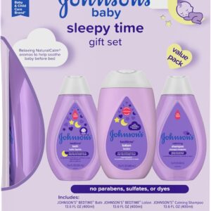 Johnson's Baby Sleepy Time Bedtime Gift Set with Relaxing Na...