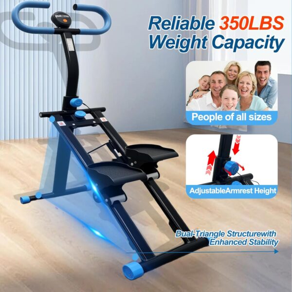 Stair Stepper for Home Vertical Climber, Foldable Full Body ...