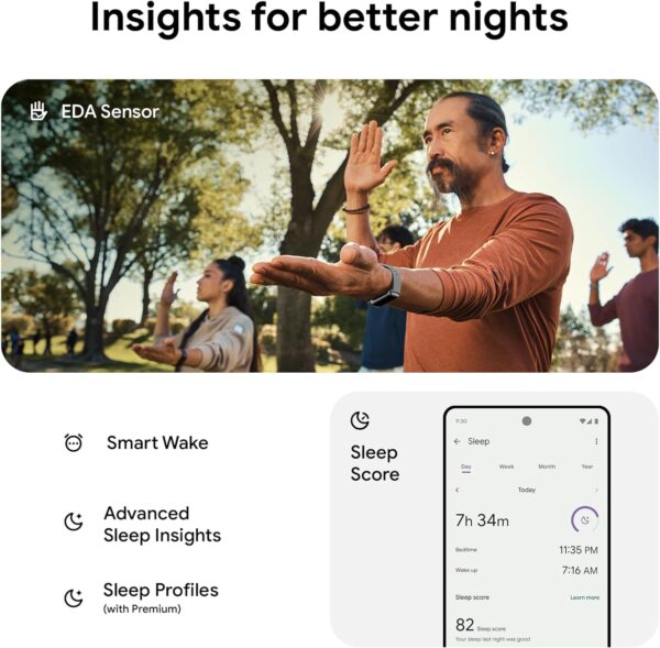 Fitbit Charge 6 Fitness Tracker with Google apps, Heart Rate...