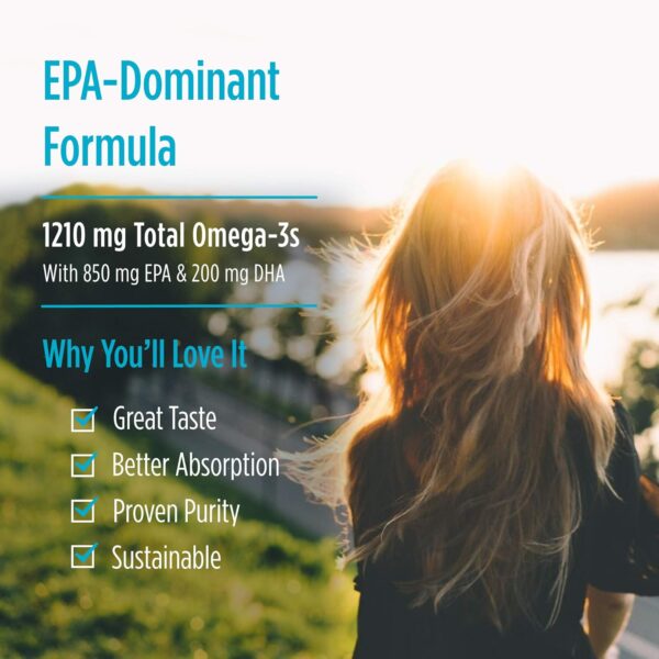 Nordic Naturals EPA, Lemon - 60 Soft Gels - 1210 mg Omega-3 ...