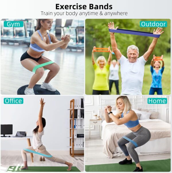 Resistance Bands for Working Out, Elastic Exercice Loop Band...