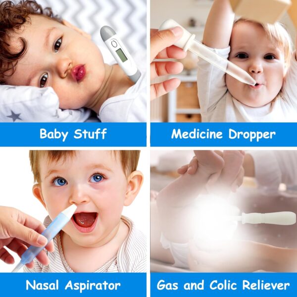 Baby Healthcare and Grooming Kit, 28 in 1 Portable Baby Esse...
