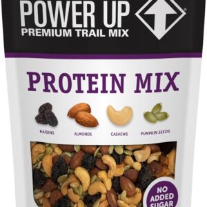 Power Up Premium Trail Mix - Protein Packed 14oz, No Added S...