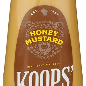 Koops' Honey Mustard – Gourmet Mustard, Gluten-Free, Kosher,...