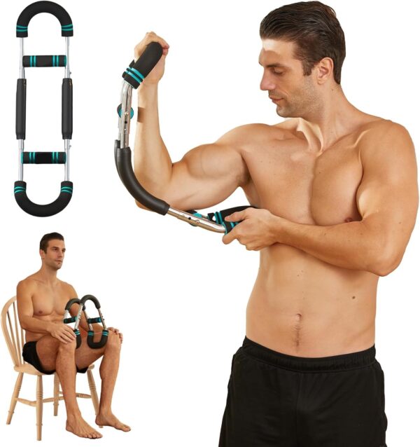 Twister Arm Exerciser Chest Workout,Portable Power Twister B...