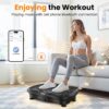 AXV Vibration Plate Fitness Platform Exercise Machine Vibrat...