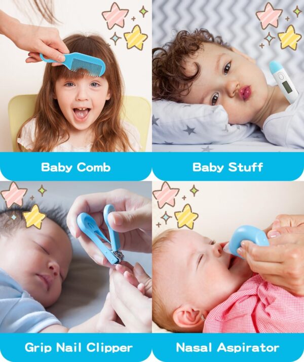 Baby Grooming and Healthcare Kit, Portable Baby Safety Care ...