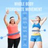 JKSHMYT Weighted Hula Circle Hoops for Adults Weight Loss, I...