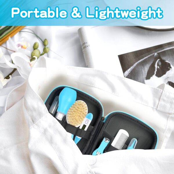 Baby Healthcare and Grooming Kit, Baby Safety Set Newborn Nu...