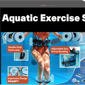 Sportneer Water Aerobics Pool Exercise Equipment Water Worko...