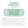 Mario Badescu Facial Spray with Aloe, Herbs and Rose Water f...