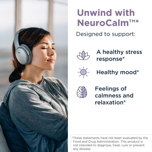 Designs for Health NeuroCalm - 5HTP GABA L-Theanine Suppleme...