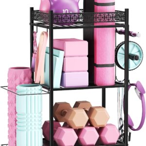 Yoga Mat Storage Rack, Home Gym Storage Rack, VOPEAK Workout...