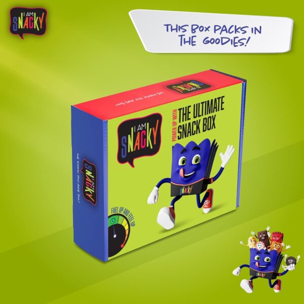 I AM Snacky - Snack Box Care Package + Greeting Card - SNACK...
