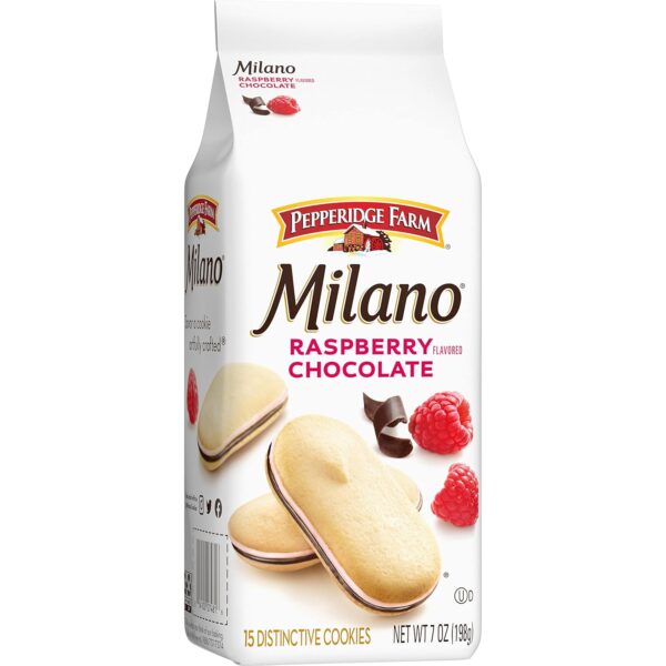 Pepperidge Farm Milano Cookies, Raspberry Chocolate, 7 oz. B...