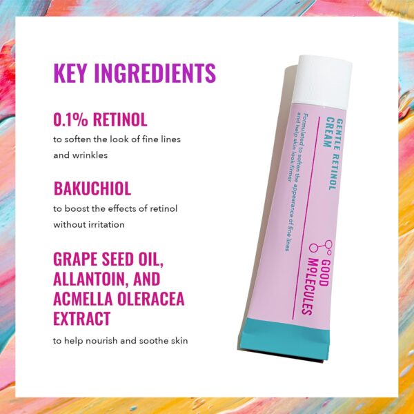 Good Molecules Gentle Retinol Cream - Retinol Night Cream fo...