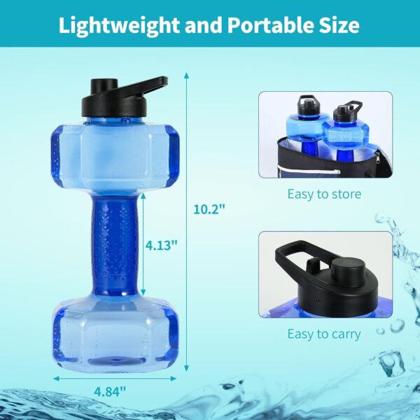 Water Weights for Pool Exercise Set of 2, Aquatic Exercise D...