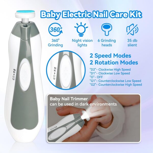 Baby Healthcare and Grooming Kit, Portable Baby Safety Care ...