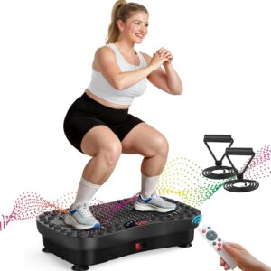 AXV Vibration Plate Exercise Machine Whole Body Workout Port...