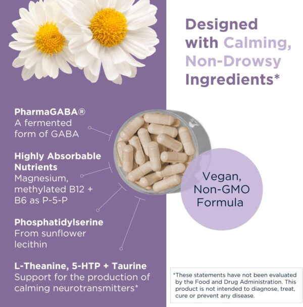 Designs for Health NeuroCalm - 5HTP GABA L-Theanine Suppleme...
