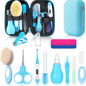 Baby Healthcare and Grooming Kit, Baby Safety Set Newborn Nu...