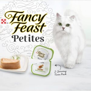 Purina Fancy Feast Gourmet Wet Cat Food Variety Pack, Petite...