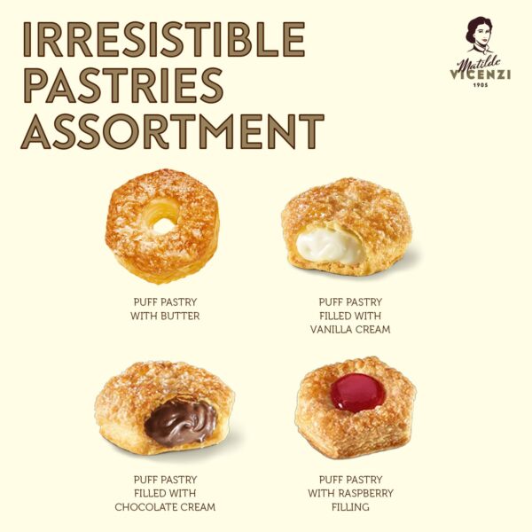Millefoglie D'Italia Fine Selection of Italian Puff Pastries...