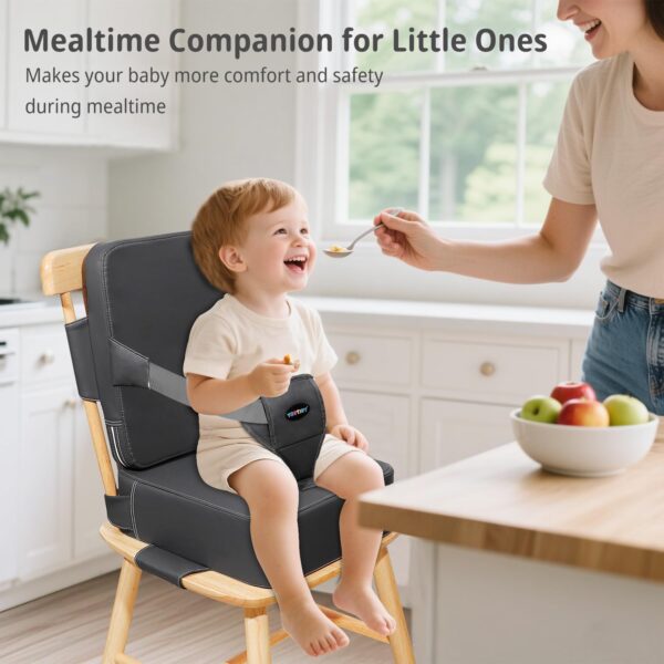 Toddler Booster Seat for Kitchen Chair, 2-in-1 Dining Table ...