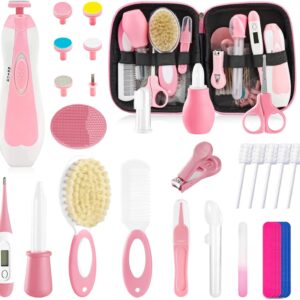 Baby Healthcare and Grooming Kit for Newborn Kids, 31PCS Upg...