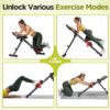 FLYBIRD Ab Workout Equipment, Adjustable Ab Machine Full Bod...