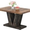 Tribesigns 47-Inch Dining Table for 4, Black Kitchen Dinner ...