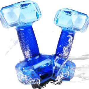 Water Weights for Pool Exercise Set of 2, Aquatic Exercise D...