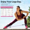 WALITO Ankle Resistance Bands with Cuffs, Exercise Bands for...